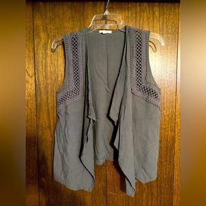 Grey vest